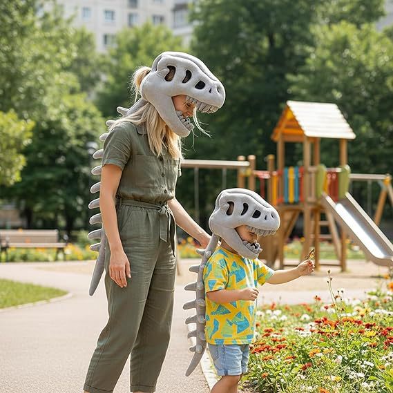 TikTreasure DinoBone™ | Wearable Dinosaur Plush Hat