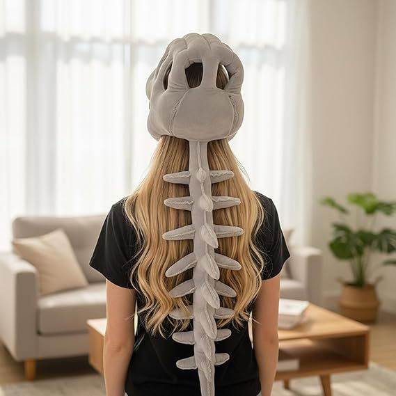 TikTreasure DinoBone™ | Wearable Dinosaur Plush Hat