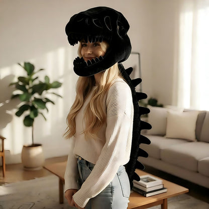 TikTreasure DinoBone™ | Wearable Dinosaur Plush Hat