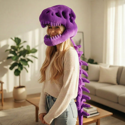 TikTreasure DinoBone™ | Wearable Dinosaur Plush Hat